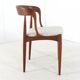 Set of 10 Johannes Andersen chairs for Uldum Møbelfabrik - Danish design