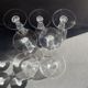 Baccarat – glasses size n°2 - art nouveau - blown plain crystal - service vence