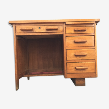 Bureau vintage en chêne