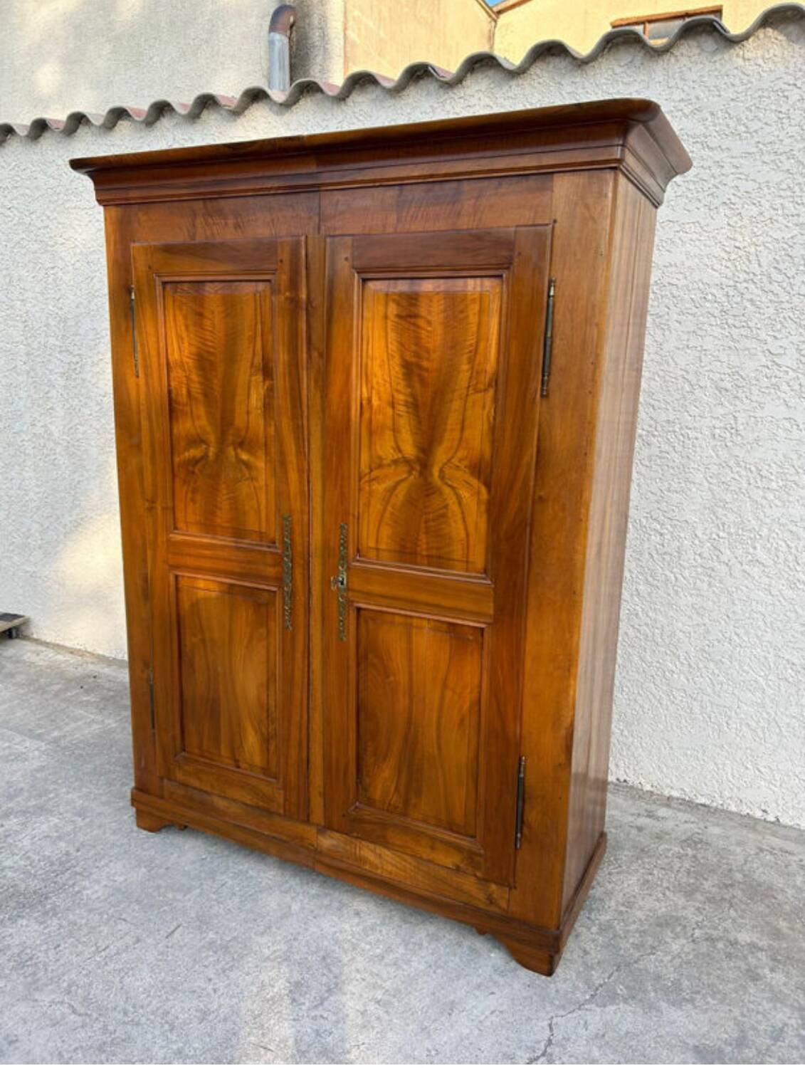 Louis Philippe walnut wardrobe