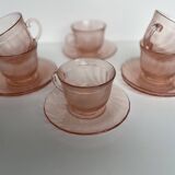 Rosaline coffee service, Arcoroc