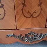 Rosewood cabinet Louis XV style