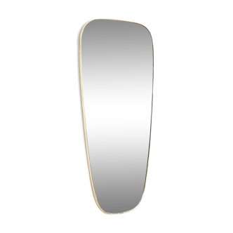 Miroir rétroviseur doré 1950