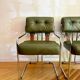 Pair of “Tucroma” armchairs for Hermes Faleschini by I4 Mariani. Italy, 197