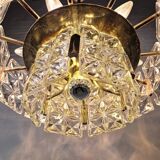 Vintage Hillebrand crystal chandelier, 1960s