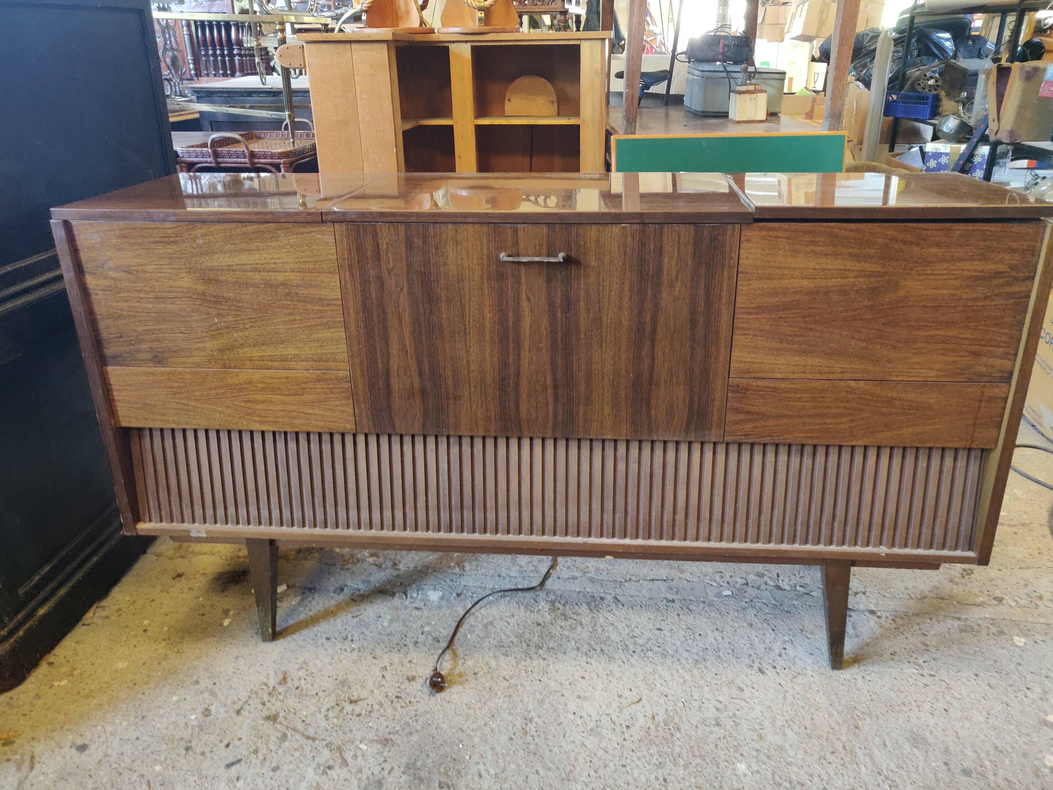 Loewe Ofta sideboard hifi radio record player 60s