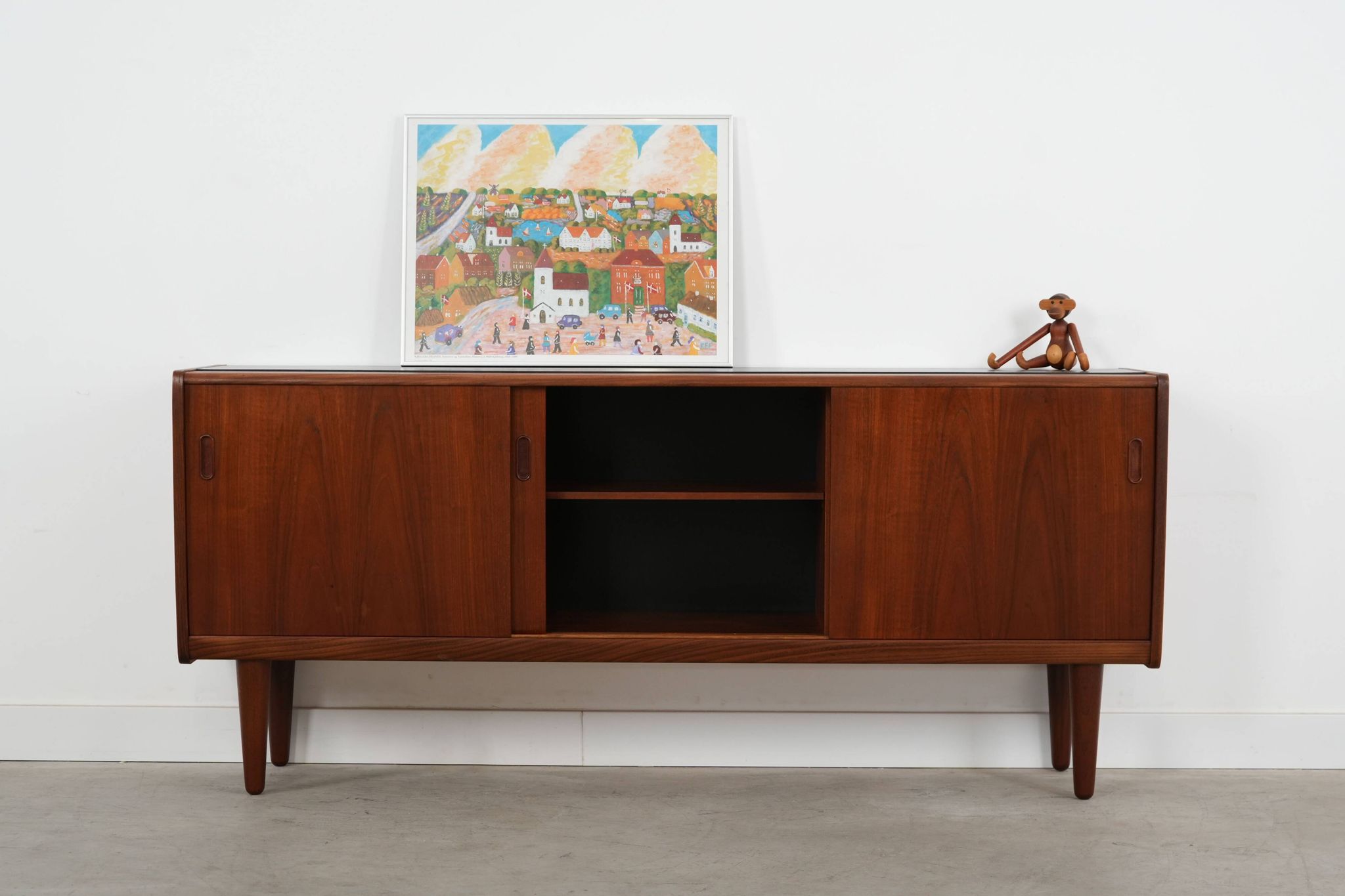 Enfilade danoise en teck, années 1970