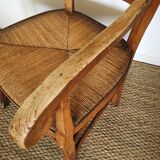Mulched Flemish armchair