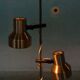 Scandinavian floor lamp Belid with adjustable spots from the 1960s.