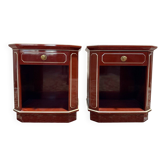 Paire de tables de chevets 1970 "Maurice Hirsch"