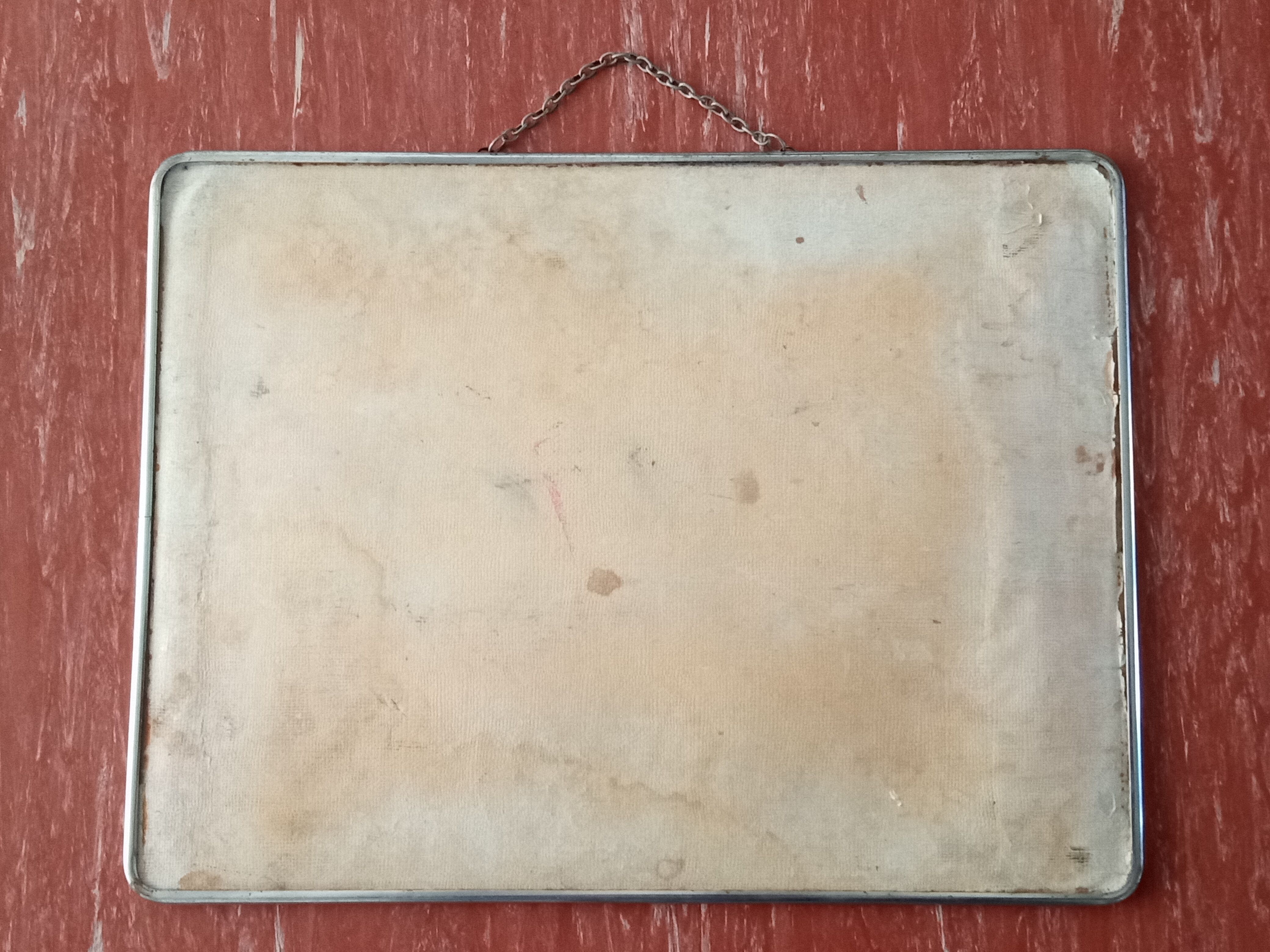 Barber's chain mirror 40×30 cm