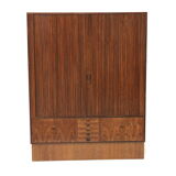 Xxl vintage rosewood sideboard / highboard made in the 60s