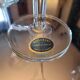 Romanart champagne flutes, mouth-blown, engraved grapes
