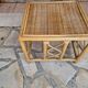 Table basse en rotin