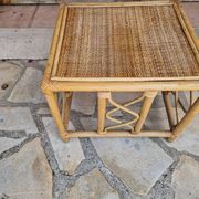 Rattan coffee table