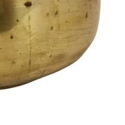Large French Brass Repoussé Cache-pot / Planter, 25 cm