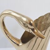 Vintage swan pitcher vase 1970
