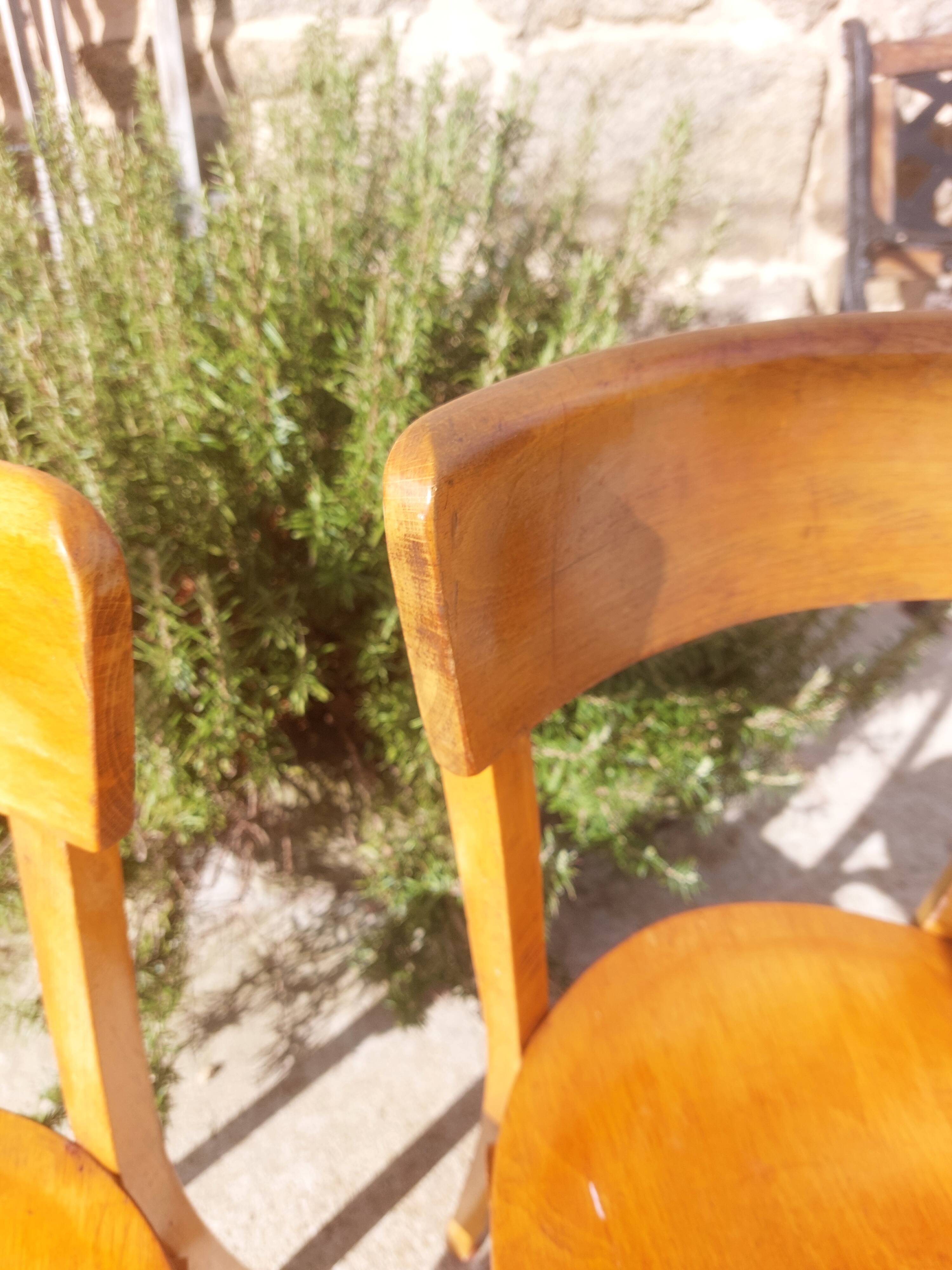 3 Luterma bistro chairs