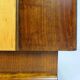 Restored Art Deco Nightstands with Black Glass Tops, 1950s, Set of 2