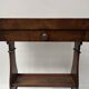 Directoire period work table in solid walnut, 19th century.