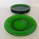 6 assiettes plates Vereco