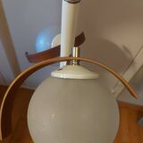 Vintage suspension lamp 50s