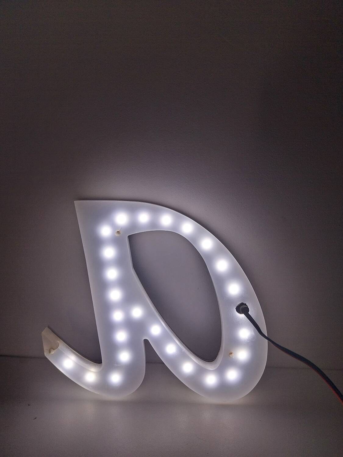 LED light letter
