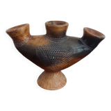 Primitive art vase circa 1960