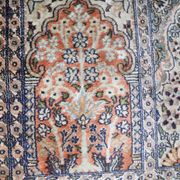 Silk cashmere carpet 143x79cm