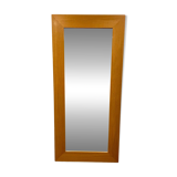 Solid oak mirror