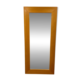 Solid oak mirror