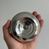 6 large stainless steel bowls on feet Letang Remy