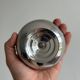 6 large stainless steel bowls on feet Letang Remy