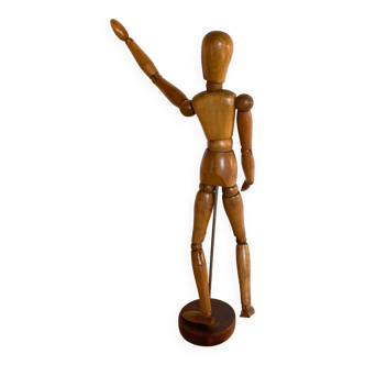 Vintage wooden mannequin