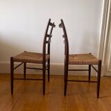 Pair of rope chairs "Gracell" by Yngve Ekstrom for Gemla, 1950s