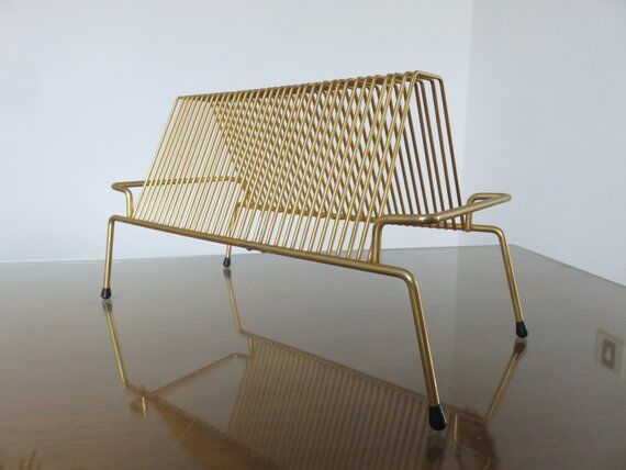 Range vinyl 50-60 years gold metal