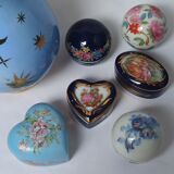 Vintage Limoges porcelain heart box