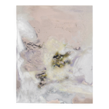 Zao wou-ki: abstract mountain landscape - original lithograph