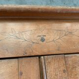 Rare Parisian wardrobe (magnificent wood)