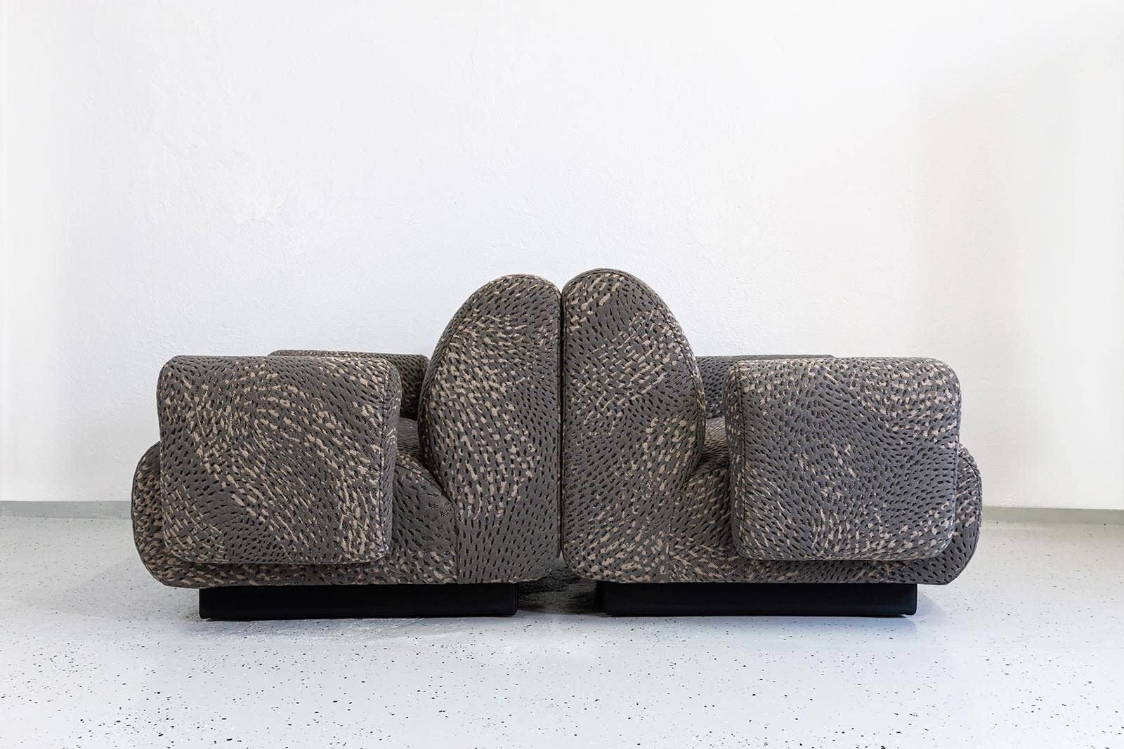 Modular vintage sofa by Eberhard Geißler, Oelsa, Germany, 1970s
