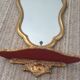 Mirror set and gilded wooden console