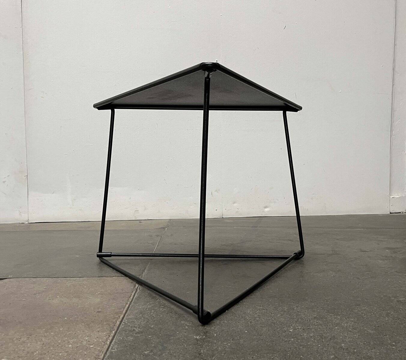 Postmodern metal table model OTI by Niels Gammelgaard for Ikea, 1980s.