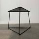 Postmodern metal table model OTI by Niels Gammelgaard for Ikea, 1980s.