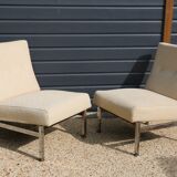 Pair of Georges Friedmann armchairs
