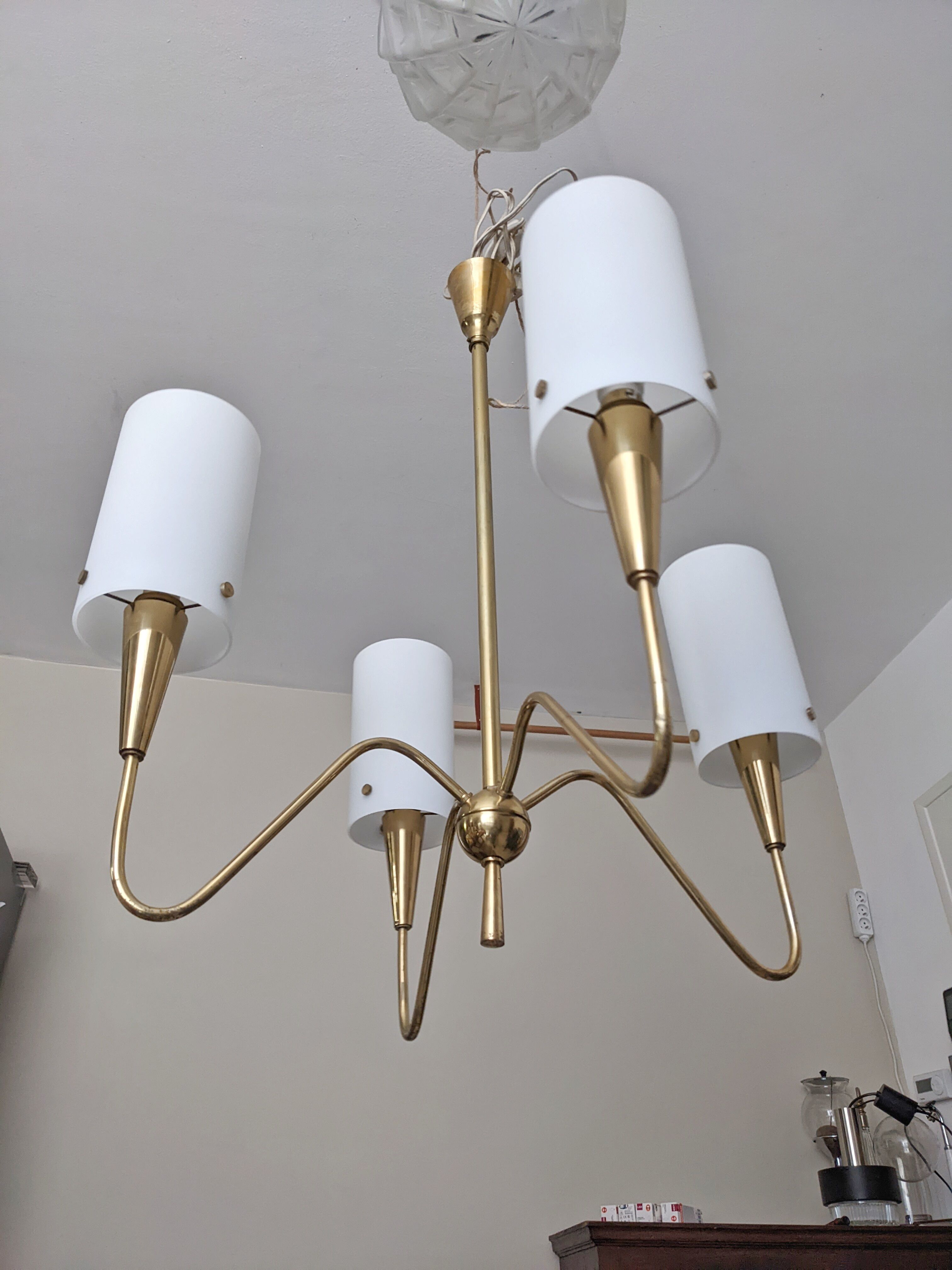 Vintage luste 60' 4 arms