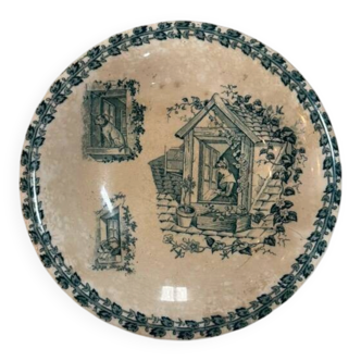 Ironstone compote dish