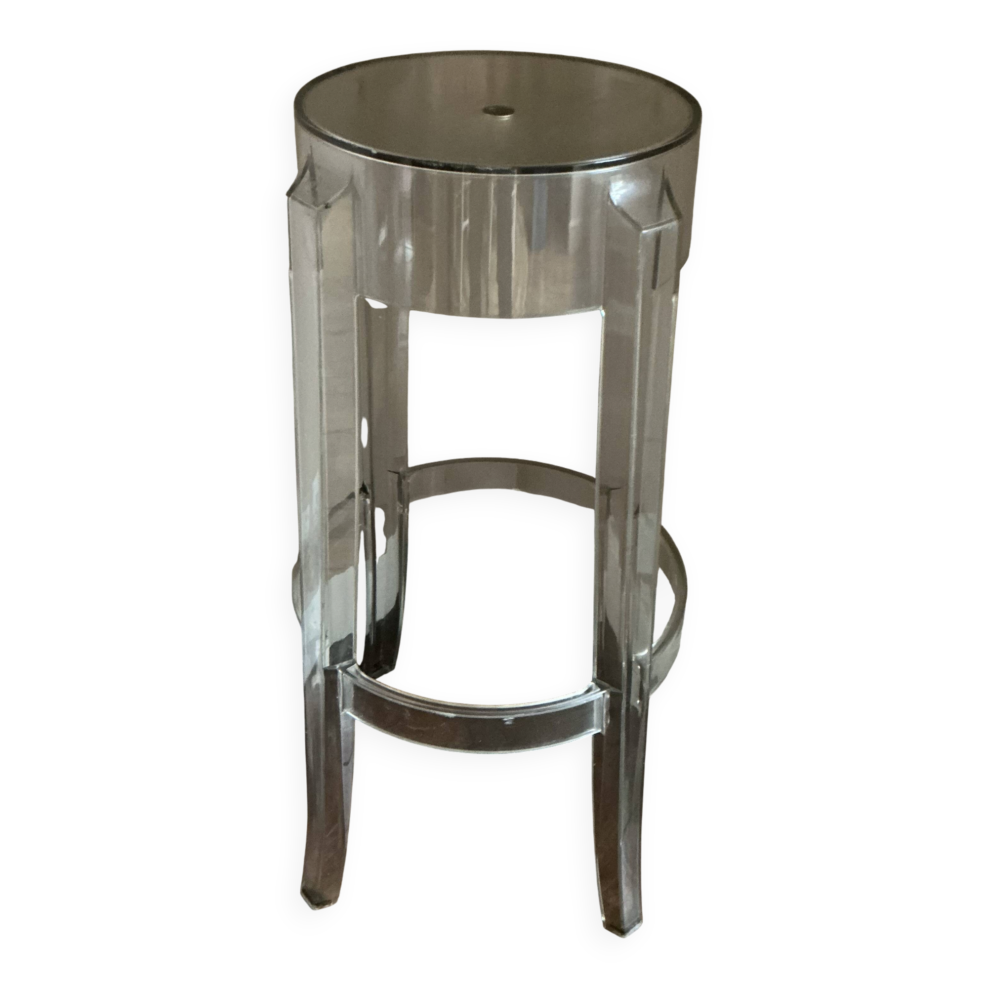 Tabouret Kartell - Charles Ghost - Philippe Starck 2005