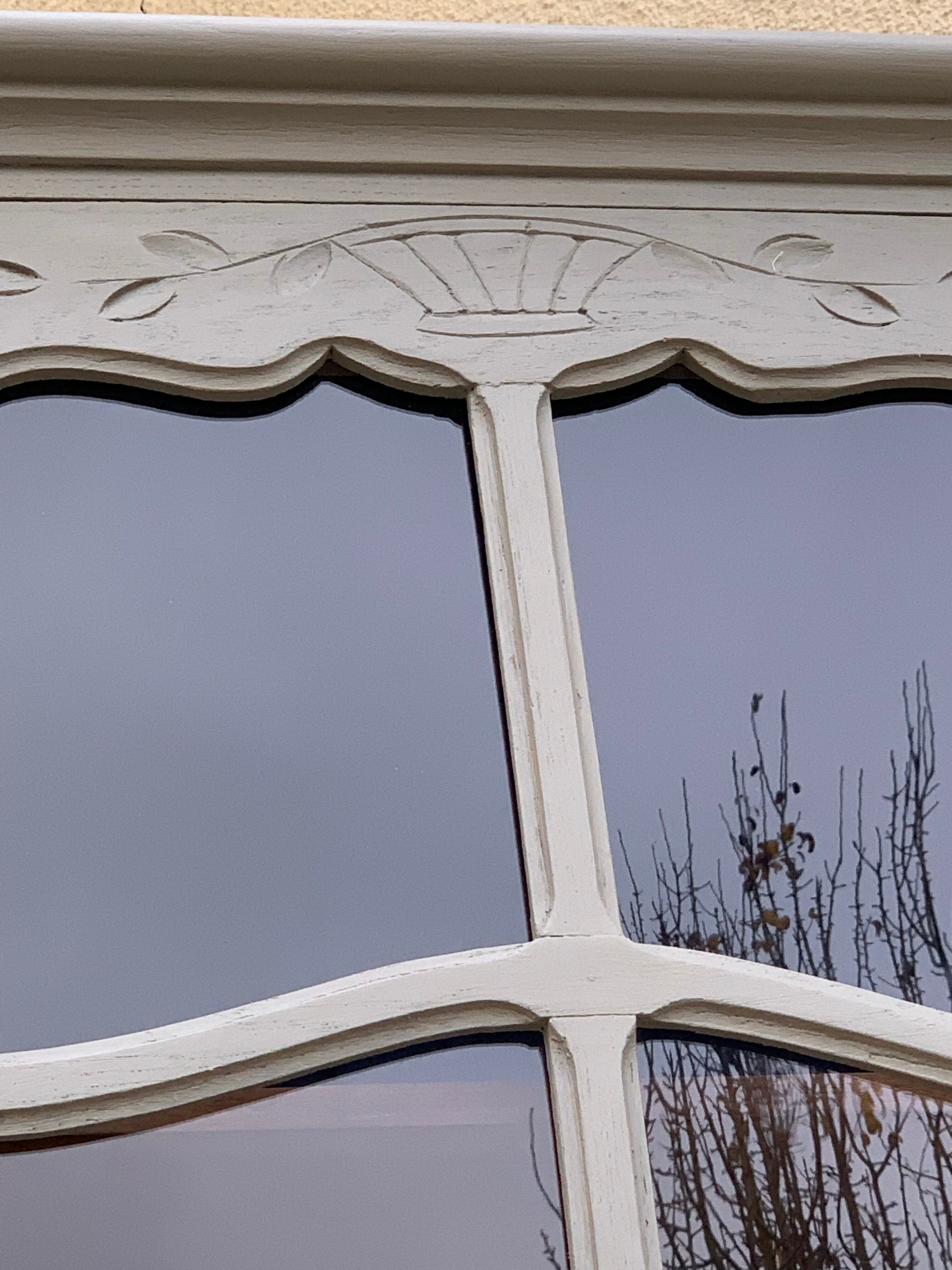 1930s Parisian glass-fronted wardrobe