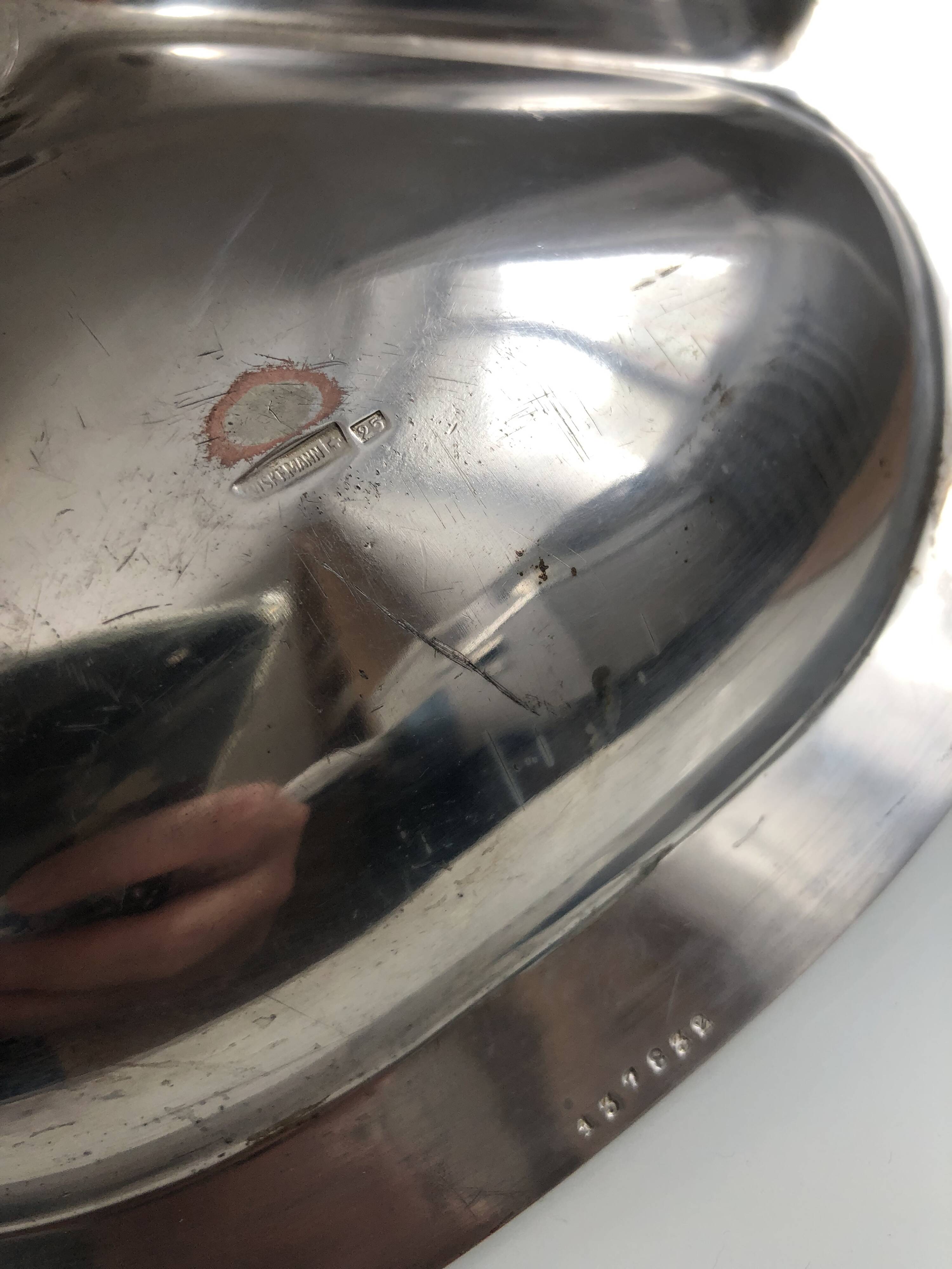 Wiskermann silverware serving dish (equiv. Ercuis, Christofle)