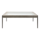 Bespoke shagreen and brass coffee table